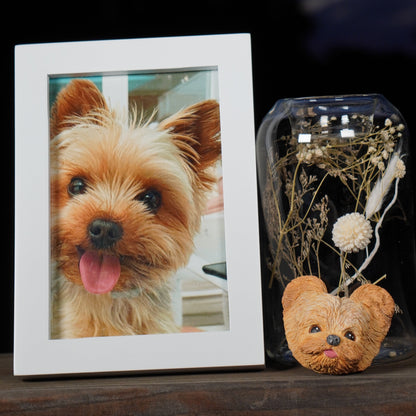 Custom 3D Pet Portrait Magnetic Figurine