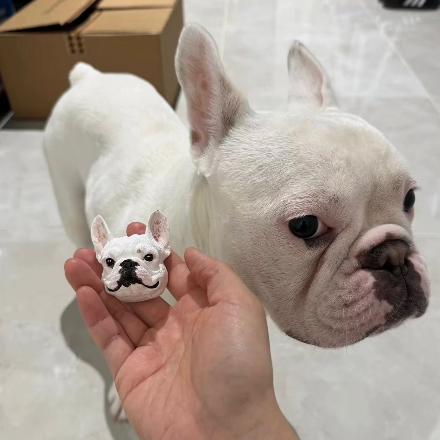 Custom 3D Pet Portrait Magnetic Figurine